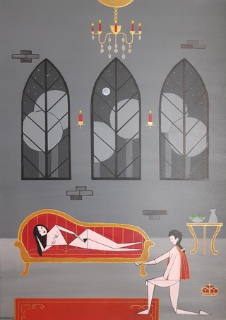 N'AKT (Acrylfarbe auf Leinwand, 50x70cm)